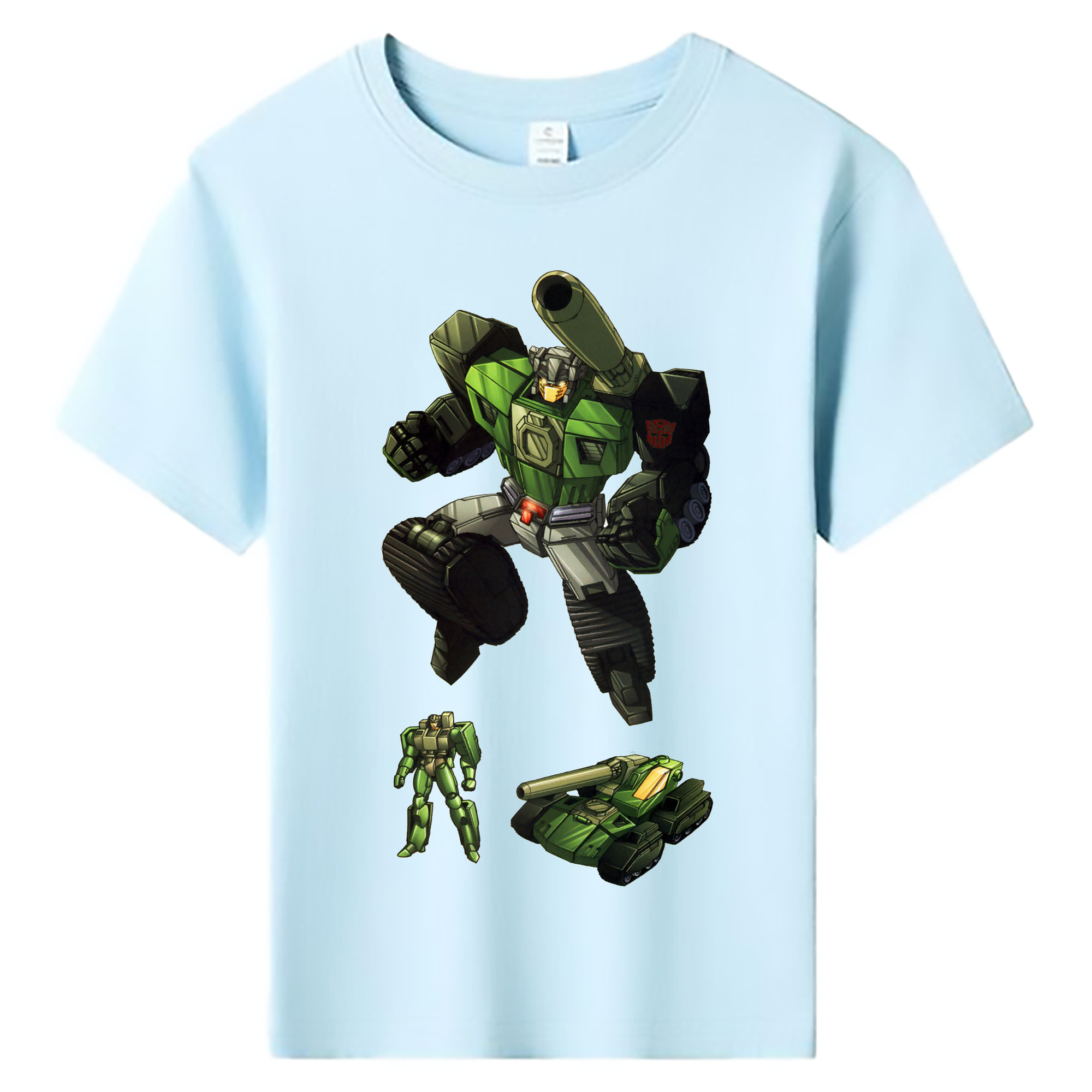 （画像用）  綿100％キッズTシャツ（フロントプリント）
